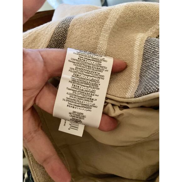 BcBg Max Azria Women's Jacket Size XS Holden Striped Cropped - Picture 7 of 10